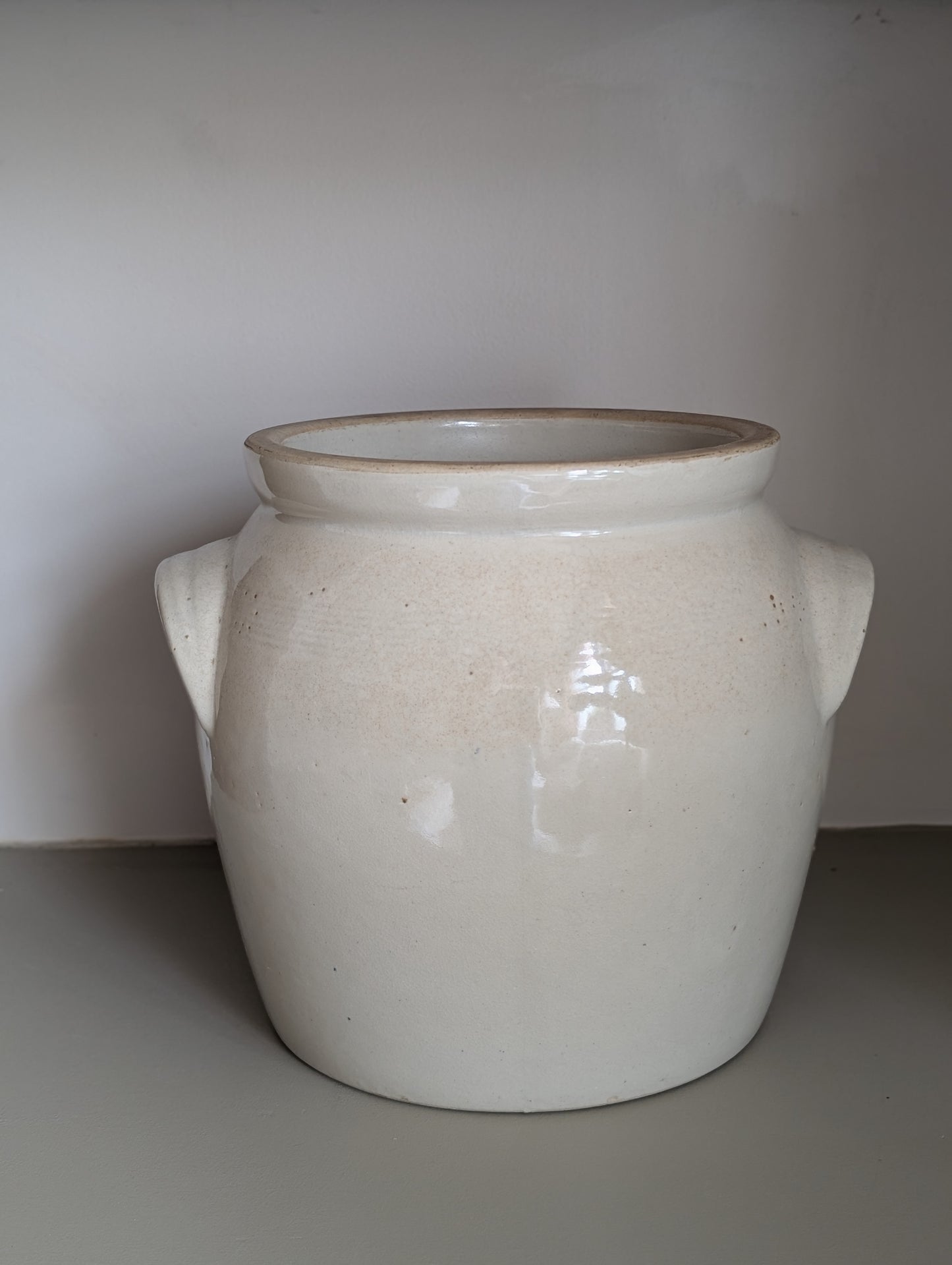 Antique French Confit Pot 1900's